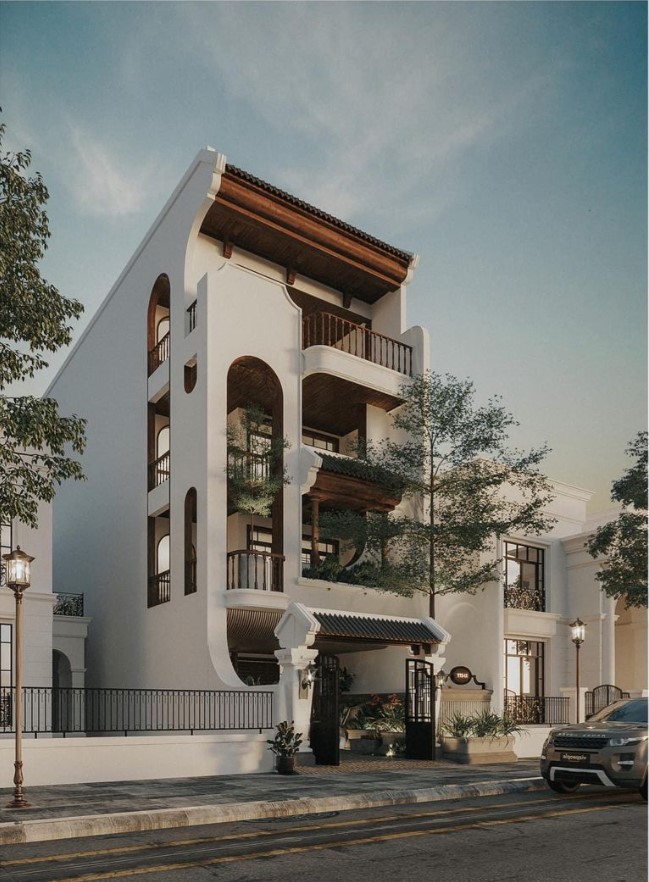 Thi công nhà phố tại Hà Nội 38 thiết kế nhà phố tại Quảng Trị