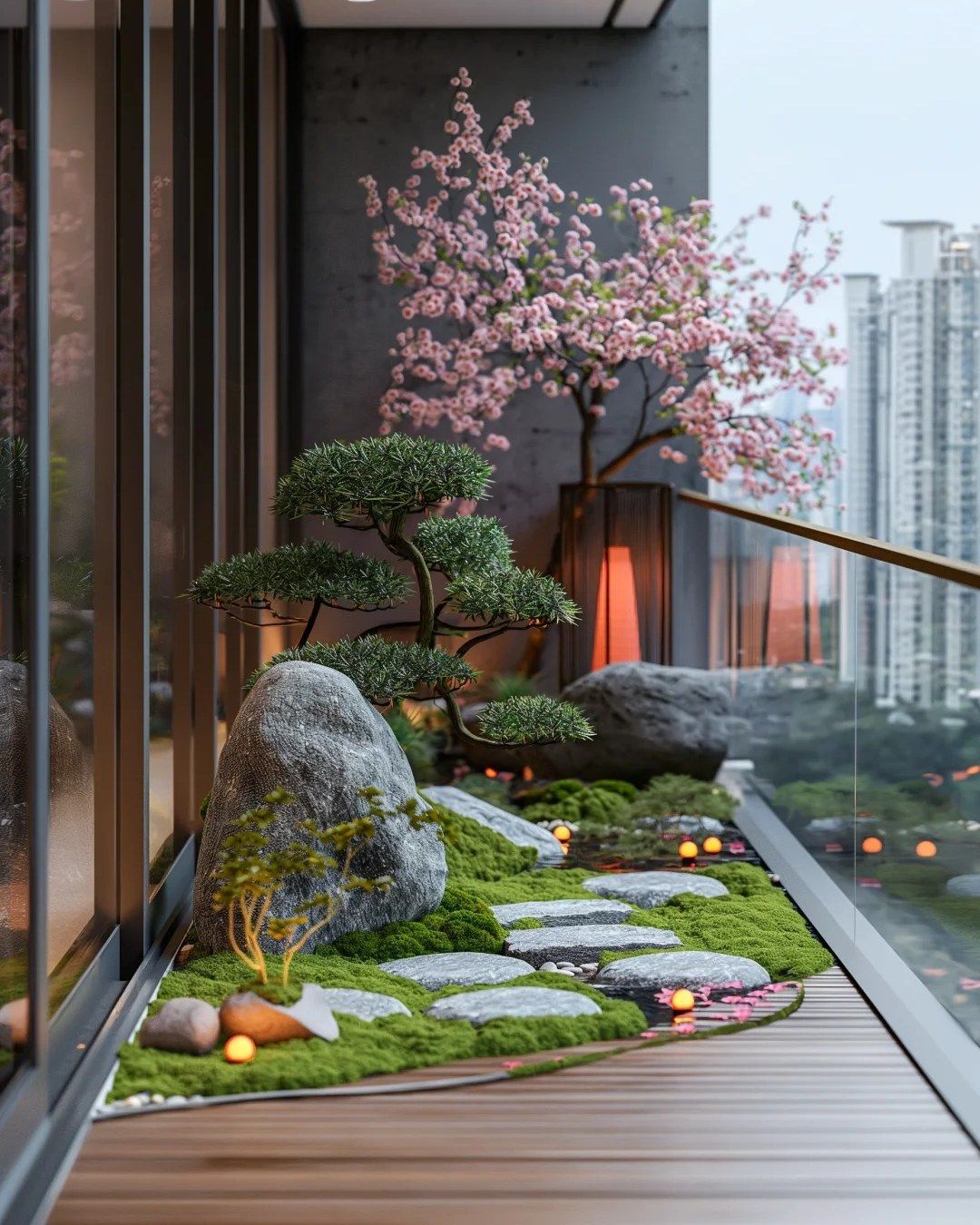 tiểu cảnh khô đẹp