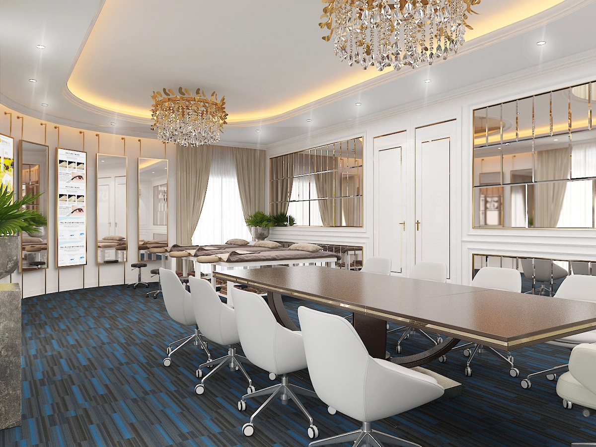 thiết kế thẩm mỹ viện tại vĩnh phúc