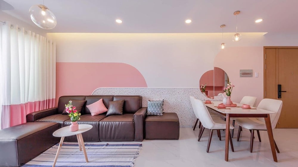 bếp Color Block