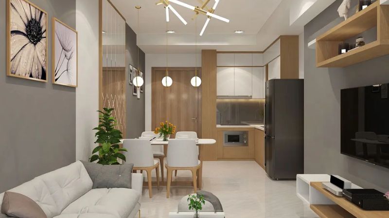 cải tạo căn hộ chung cư 50m2