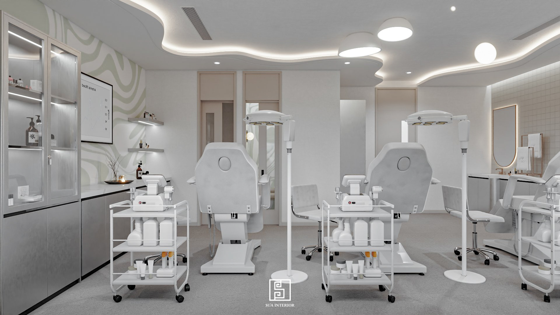 thiết kế thẩm mỹ viện tại Vĩnh Phúc