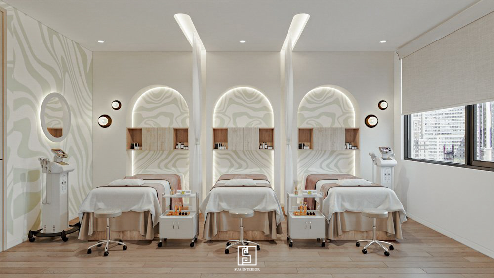 thiết kế thẩm mỹ viện tại Vĩnh Phúc