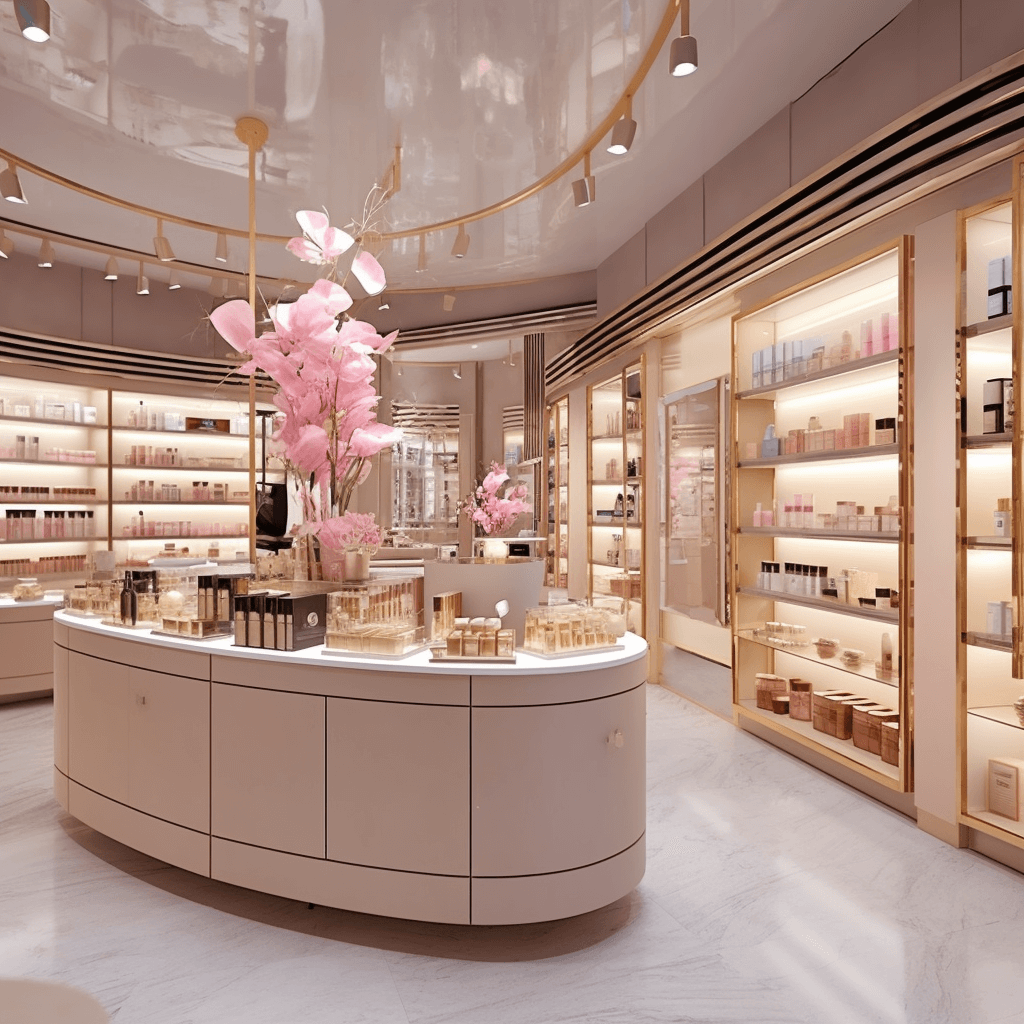 shop mỹ phẩm nhỏ xinh