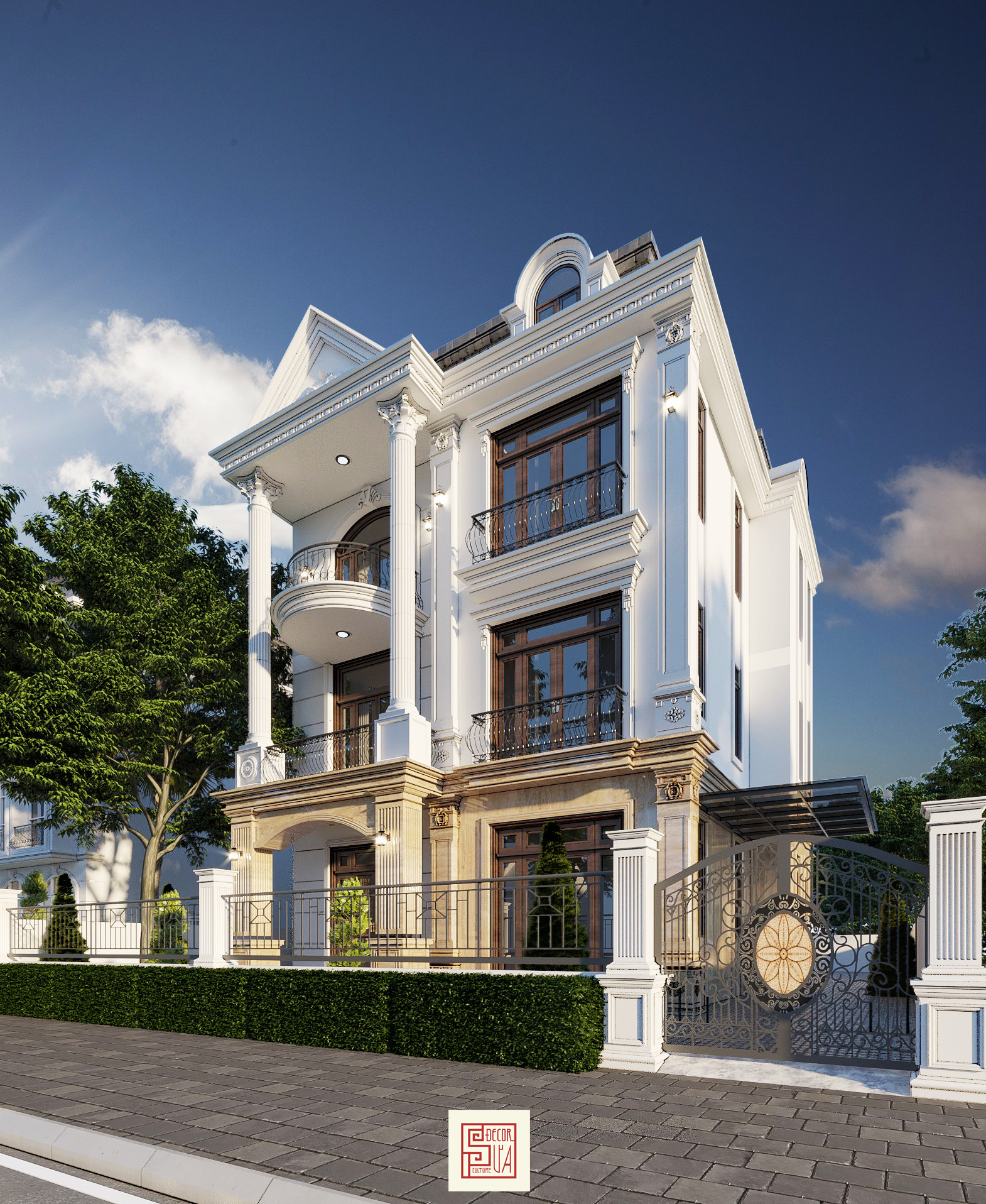 thiết kế biệt thự tại Hà Nội