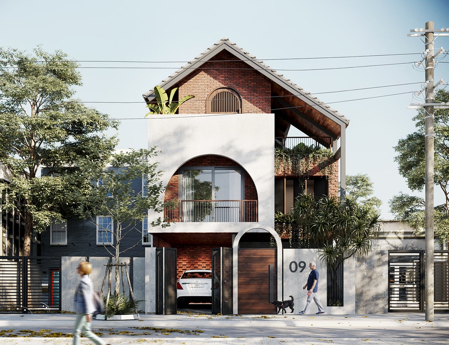 Thiết kế nhà phố tại Hải Phòng 15 thiết kế nhà phố tại Hải Phòng