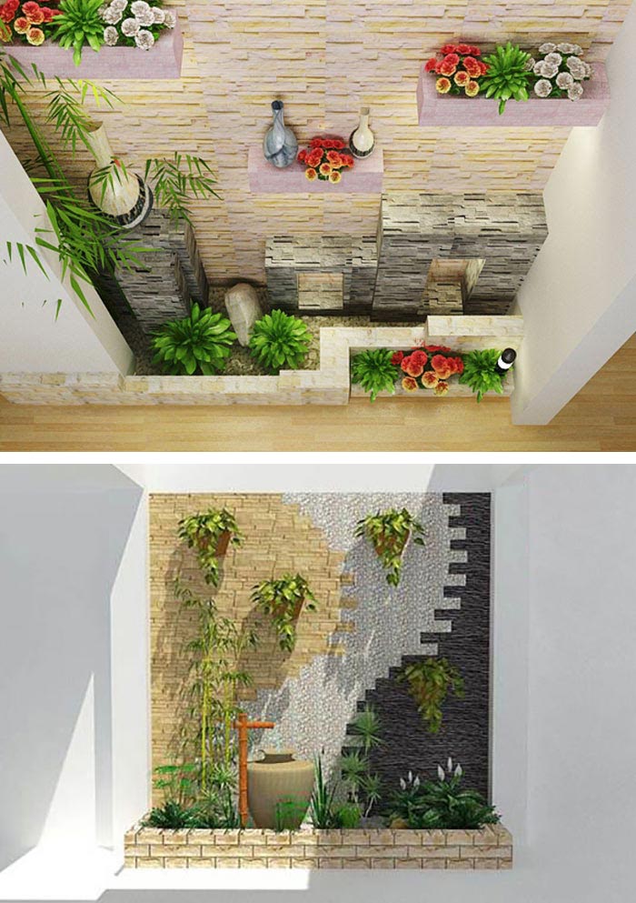 mẫu tiểu cảnh khô đẹp 2025