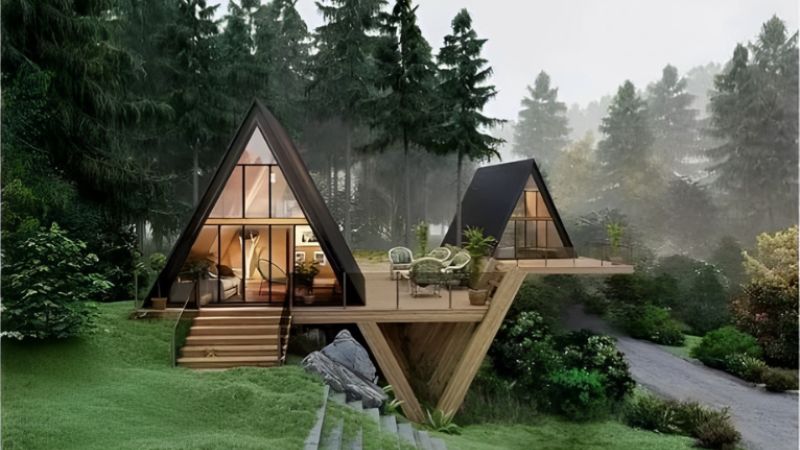 Nhà Bungalow là gì? Top mẫu nhà đẹp và đơn giản 2025 12 bungalow 2 tầng