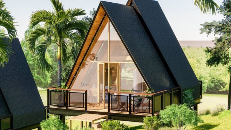 Nhà Bungalow là gì? Top mẫu nhà đẹp và đơn giản 2025 14 bungalow tam giác