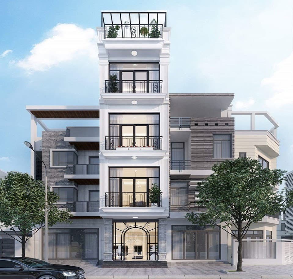 nhà ống 5x17m kết hợp kinh doanh