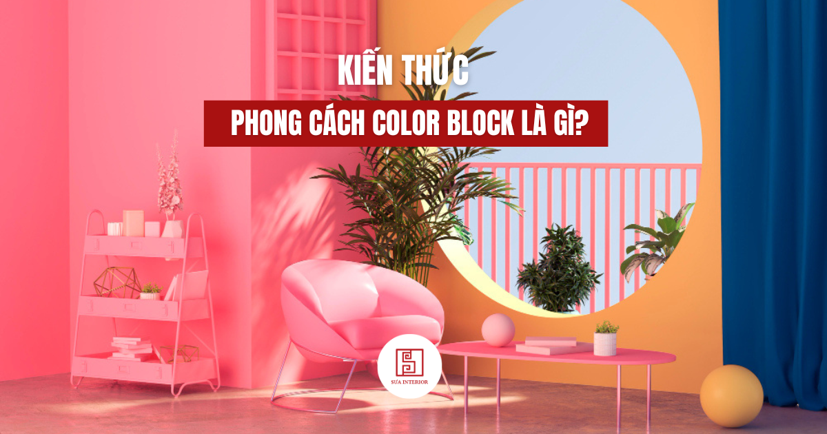 phong cách color block