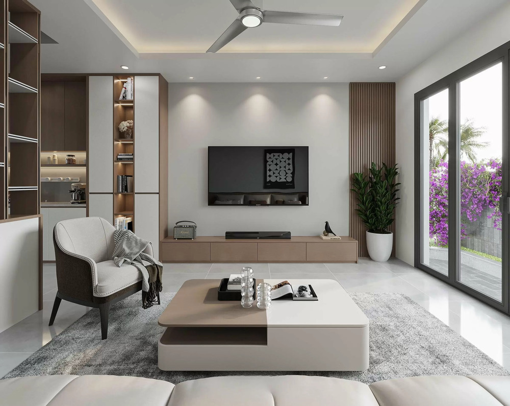 nội thất liền tường phòng khách