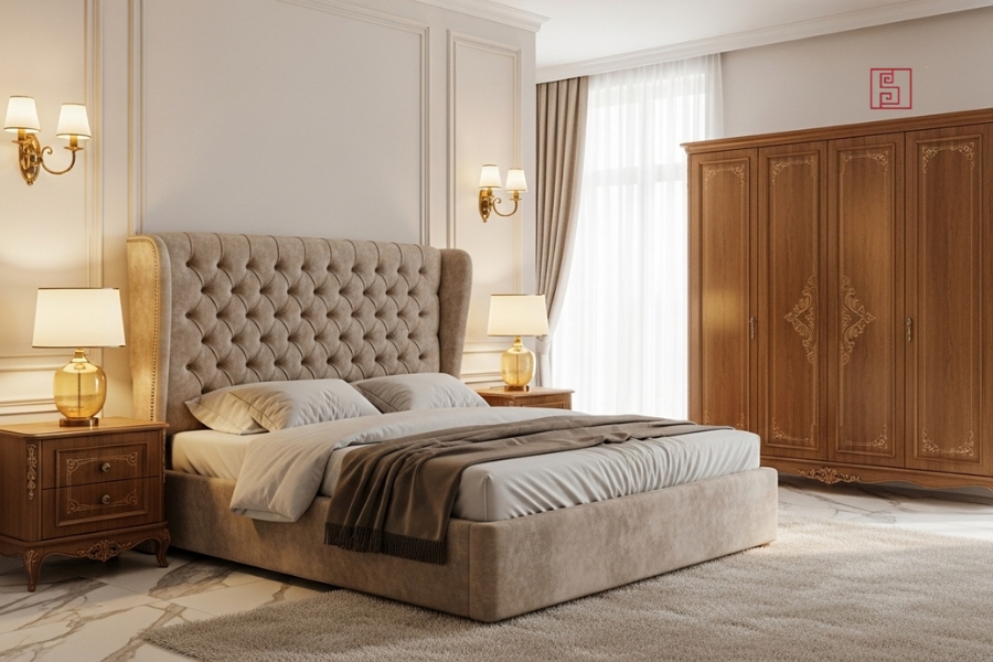 thiết kế căn hộ chung cư tân cổ điển