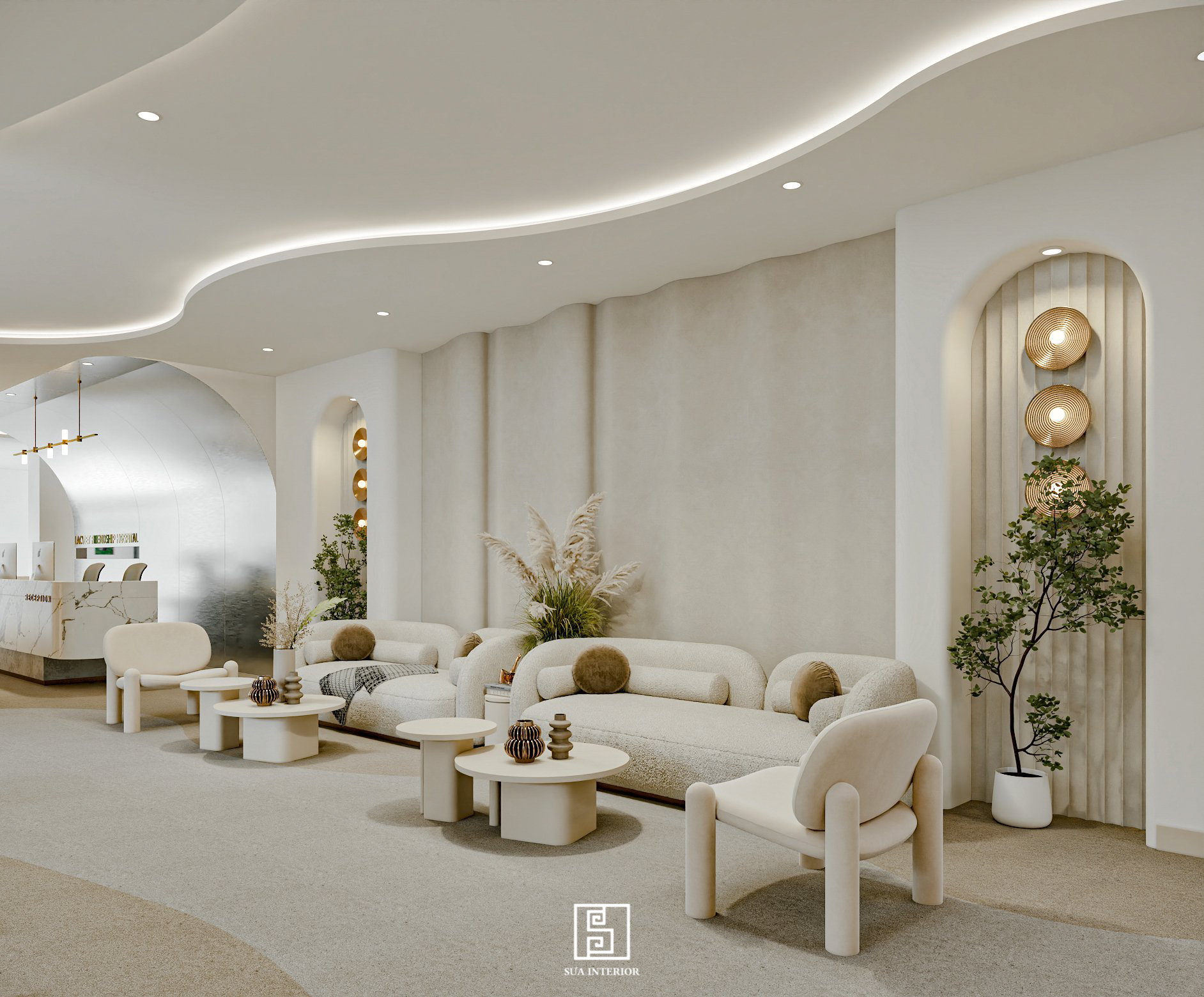 thiết kế thẩm mỹ viện tại Vĩnh Phúc