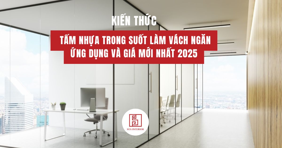 tấm nhựa trong suốt làm vách ngăn