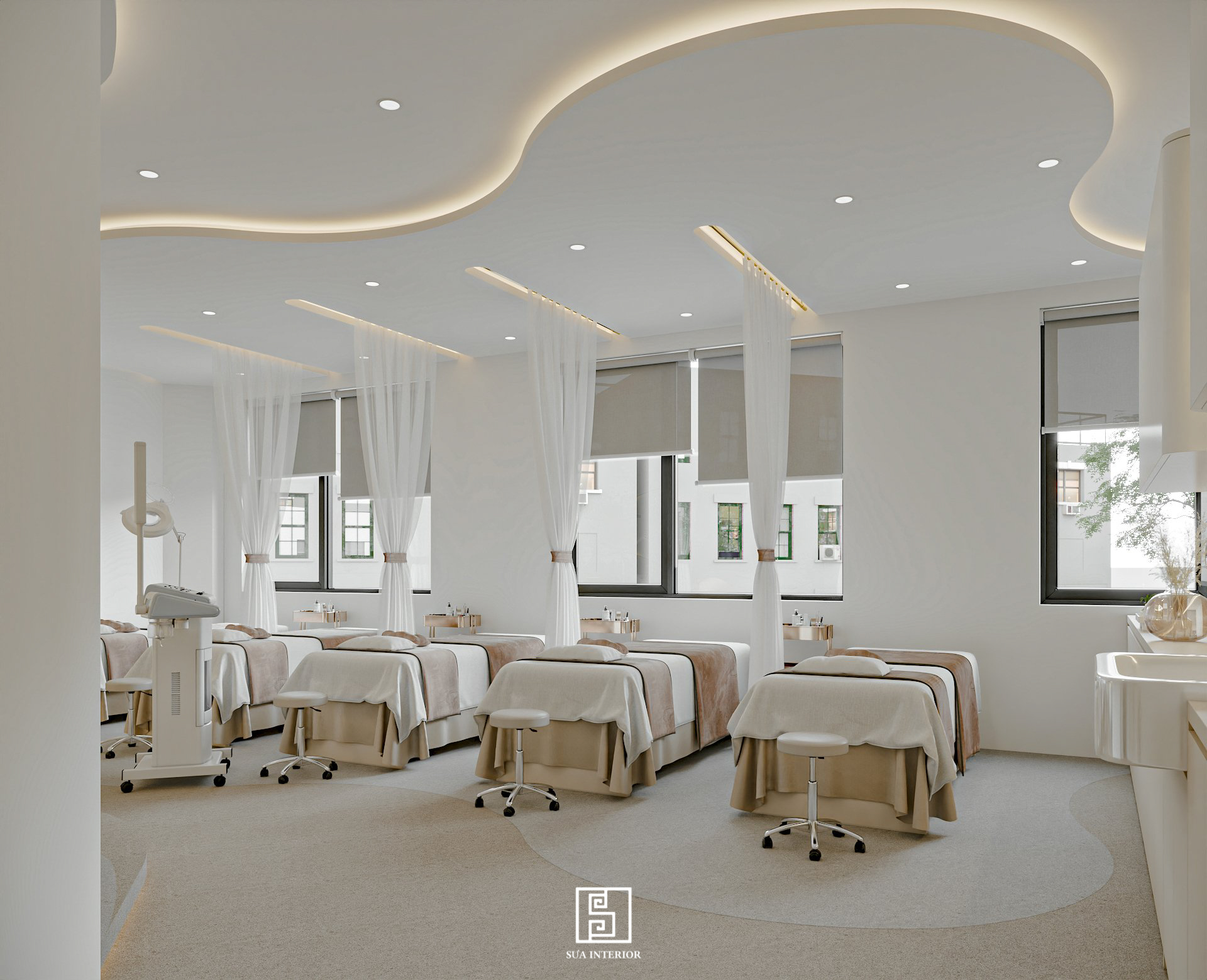 thiết kế thẩm mỹ viện tại Vĩnh Phúc