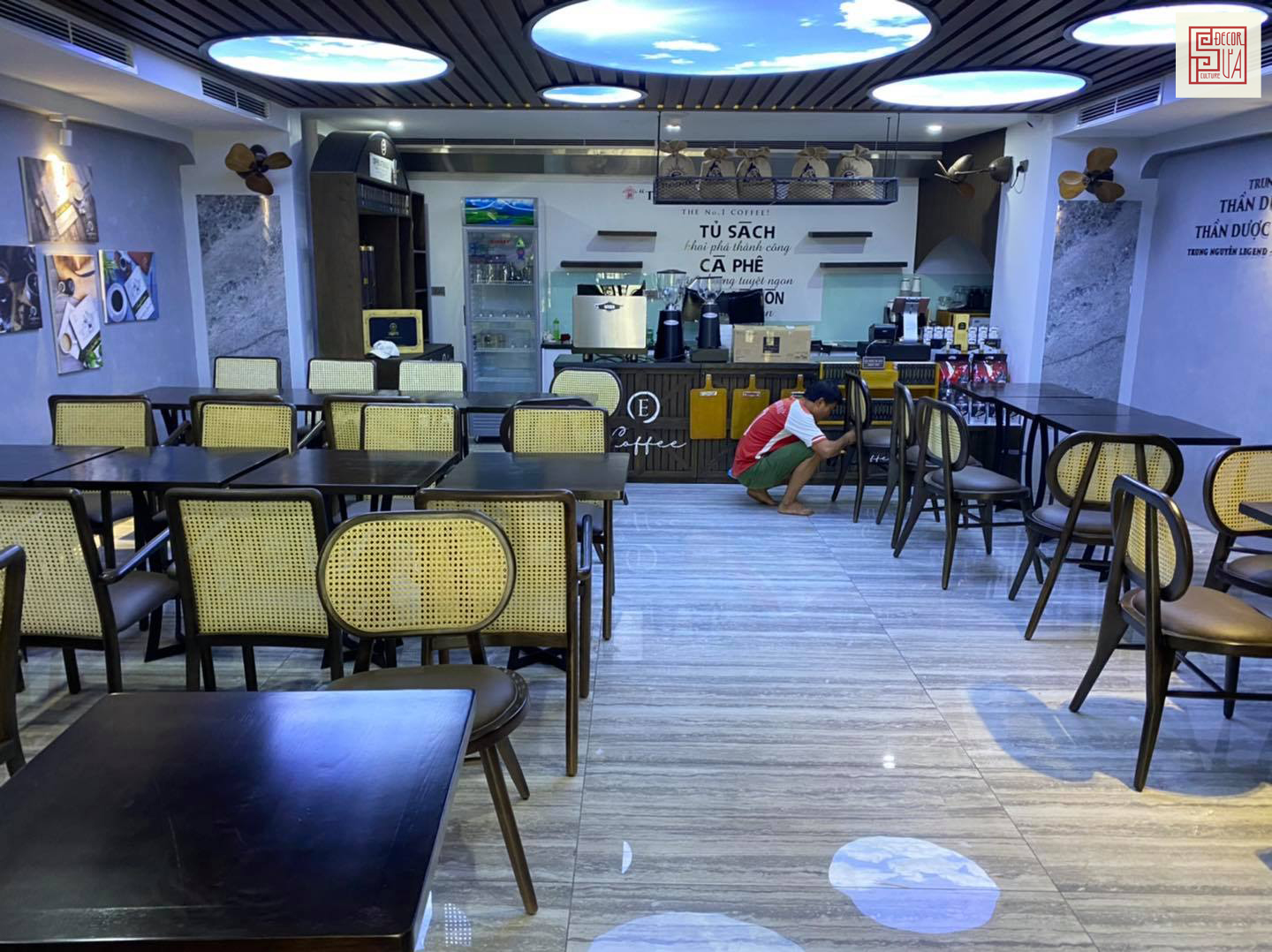 thiết kế quán cà phê tại Hà Nội