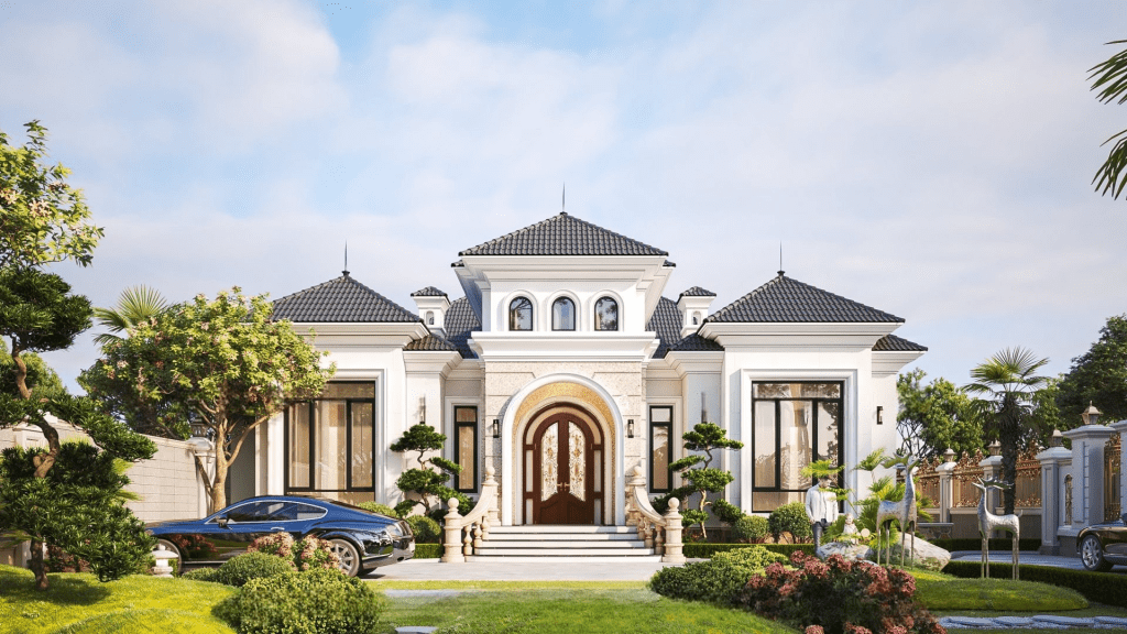 thiết kế biệt thự tại Thái Bình