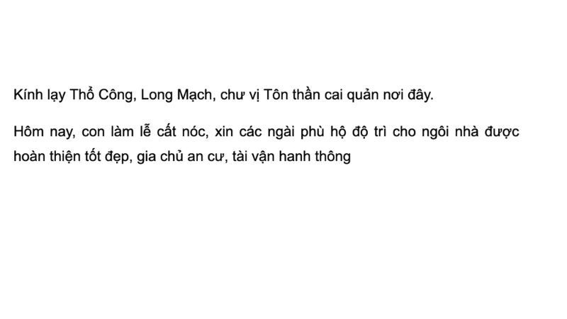 văn khấn cất nóc nhà mượn tuổi