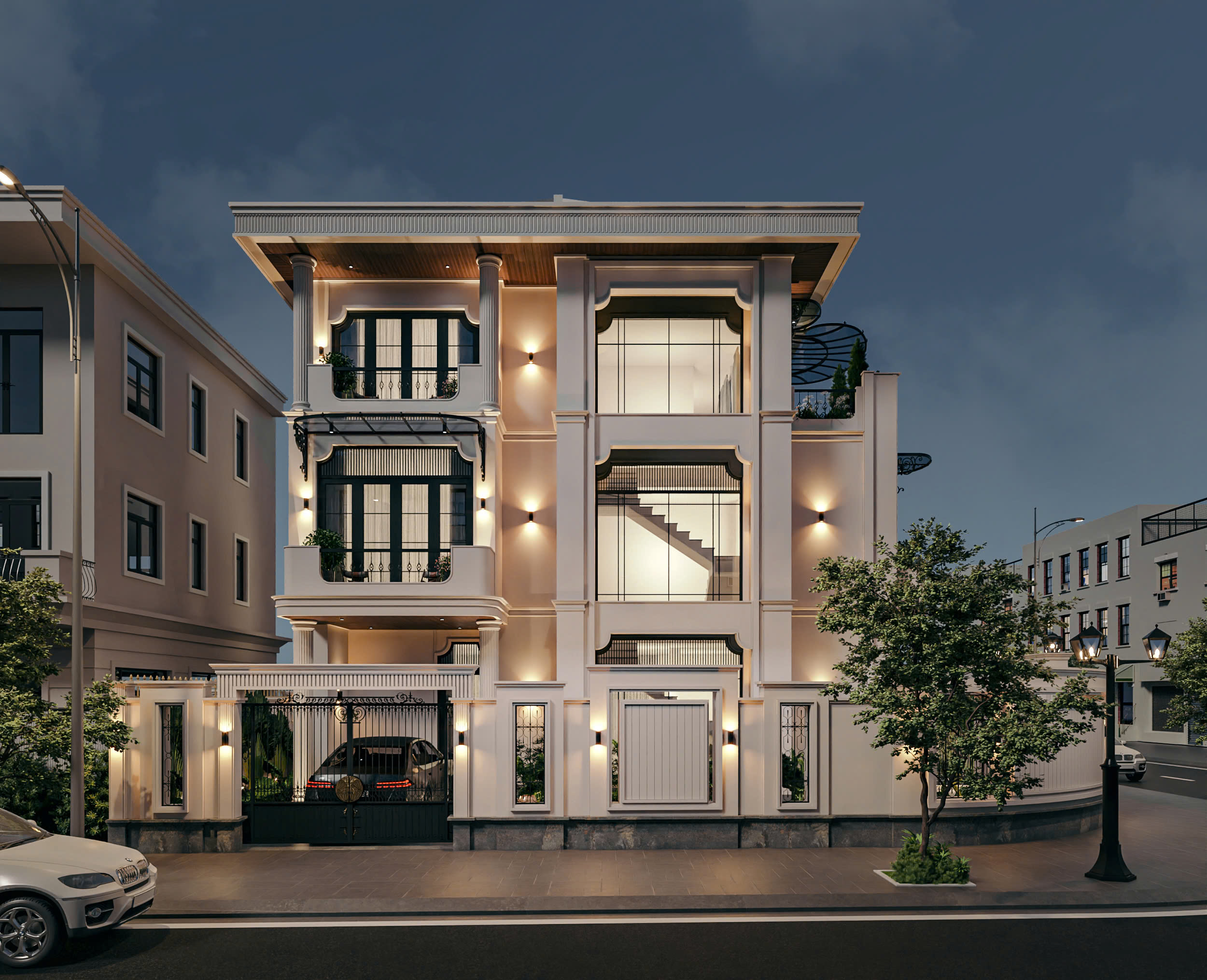 thiết kế biệt thự tại Sơn La