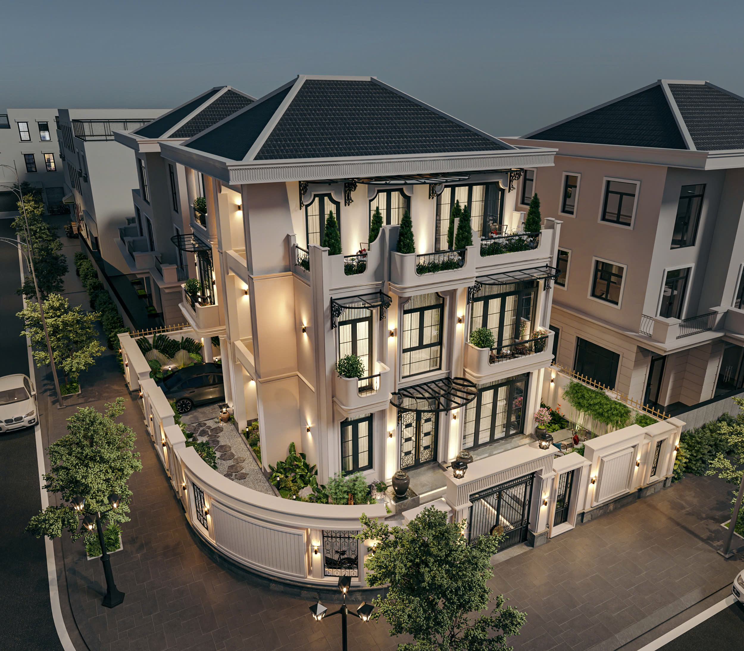 thiết kế biệt thự tại Sơn La