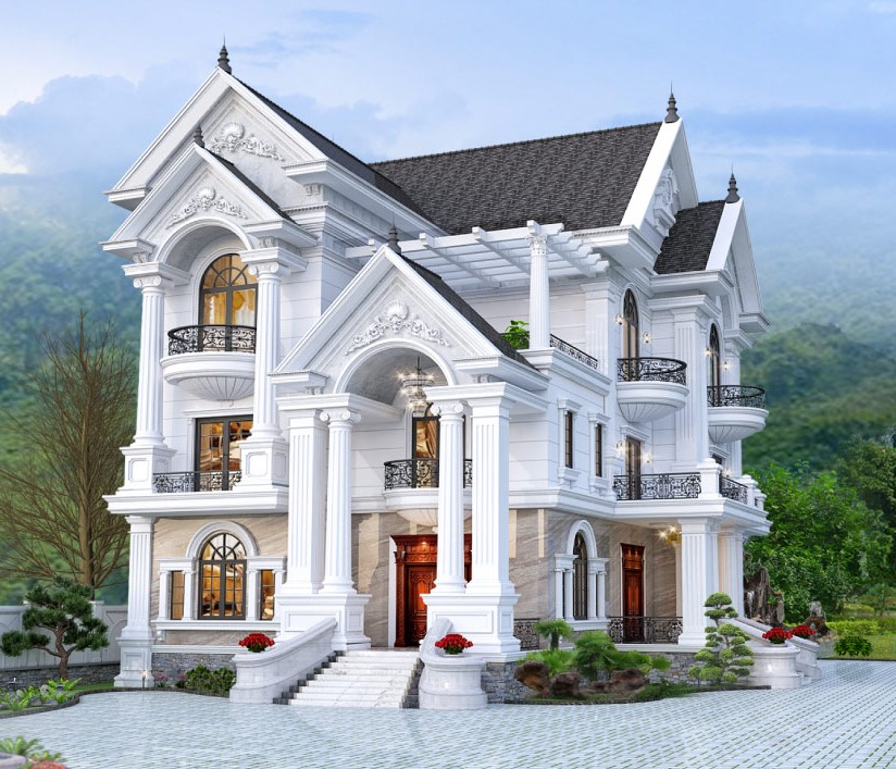 thi công biệt thự tại Sơn La