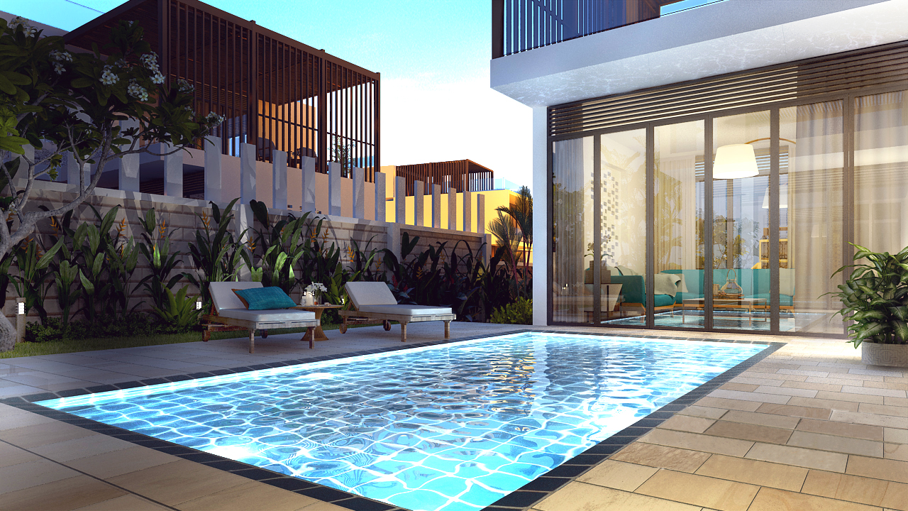 Thi công biệt thự tại Hải Phòng 2 Thi công biệt thự tại Hải Phòng