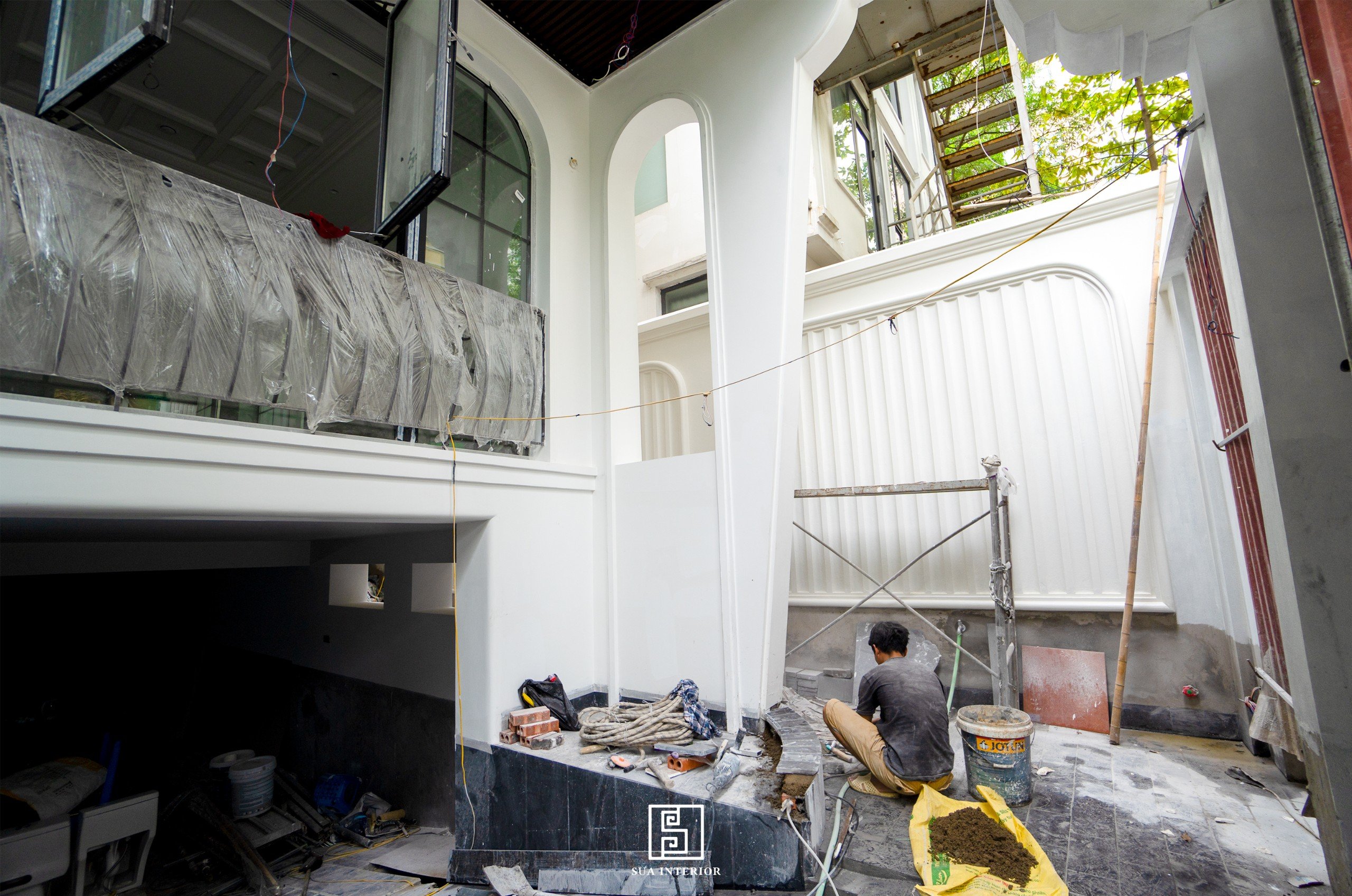 Thi công nhà phố tại Hà Nội 4 Thi công biệt thự tại Hà Nội