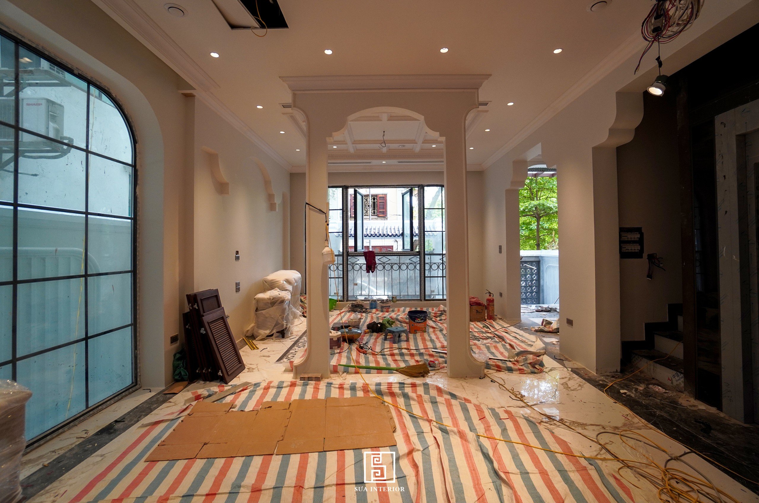 Thi công nhà phố tại Hà Nội 5 Thi công biệt thự tại Hà Nội