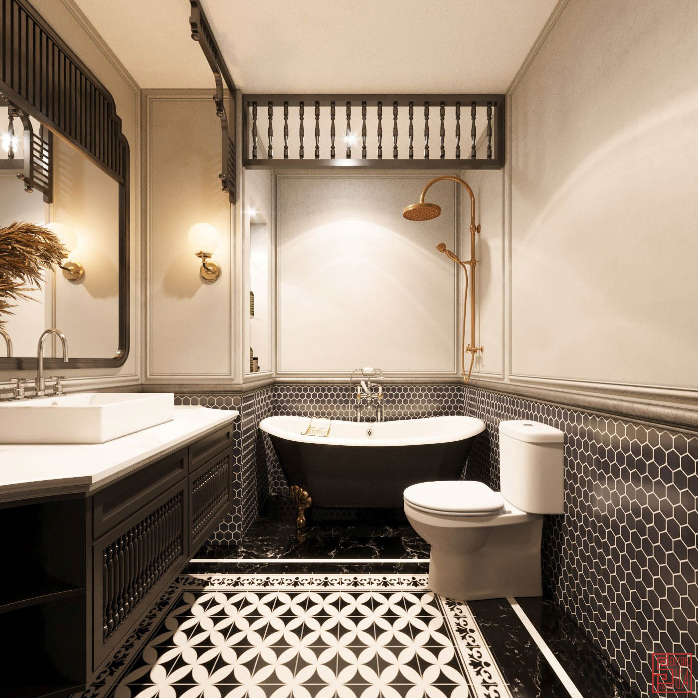 Thi công biệt thự tại Hải Phòng 18 Thi công biệt thự tại Hải Phòng