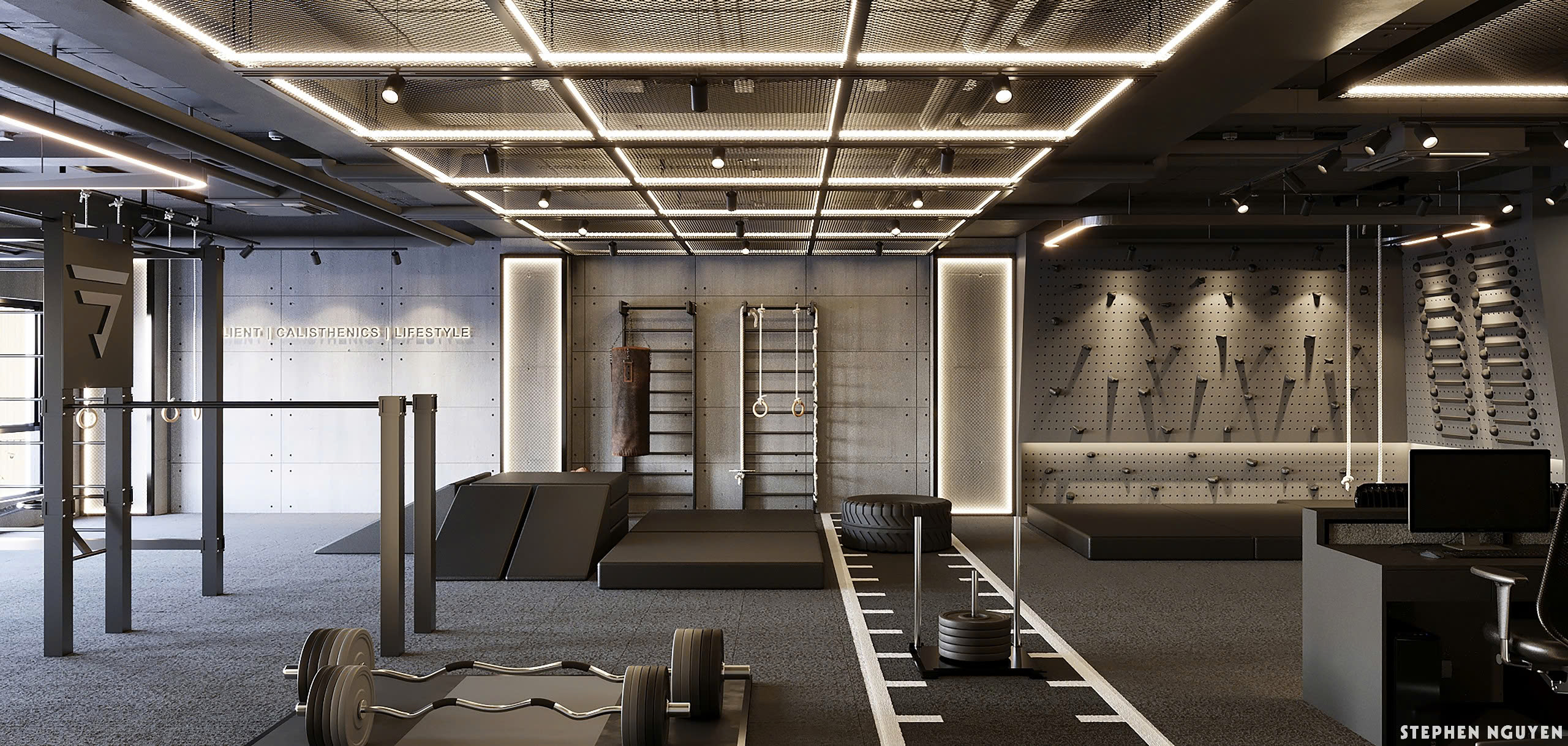 Thiết kế phòng gym tại Hà Nội 6 thiết kế phòng gym tại Hà Nội