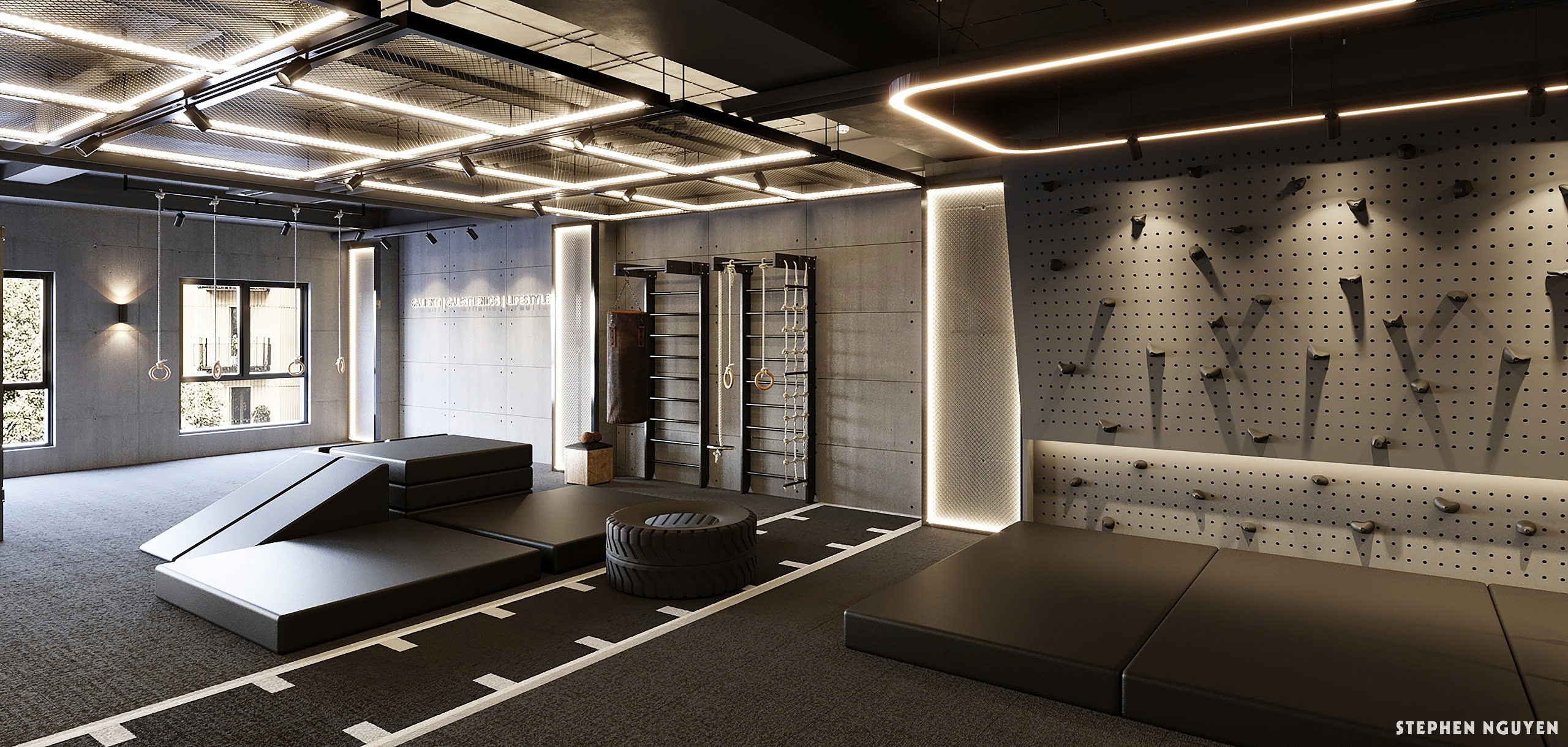 Thiết kế phòng gym tại Hà Nội 8 thiết kế phòng gym tại Hà Nội