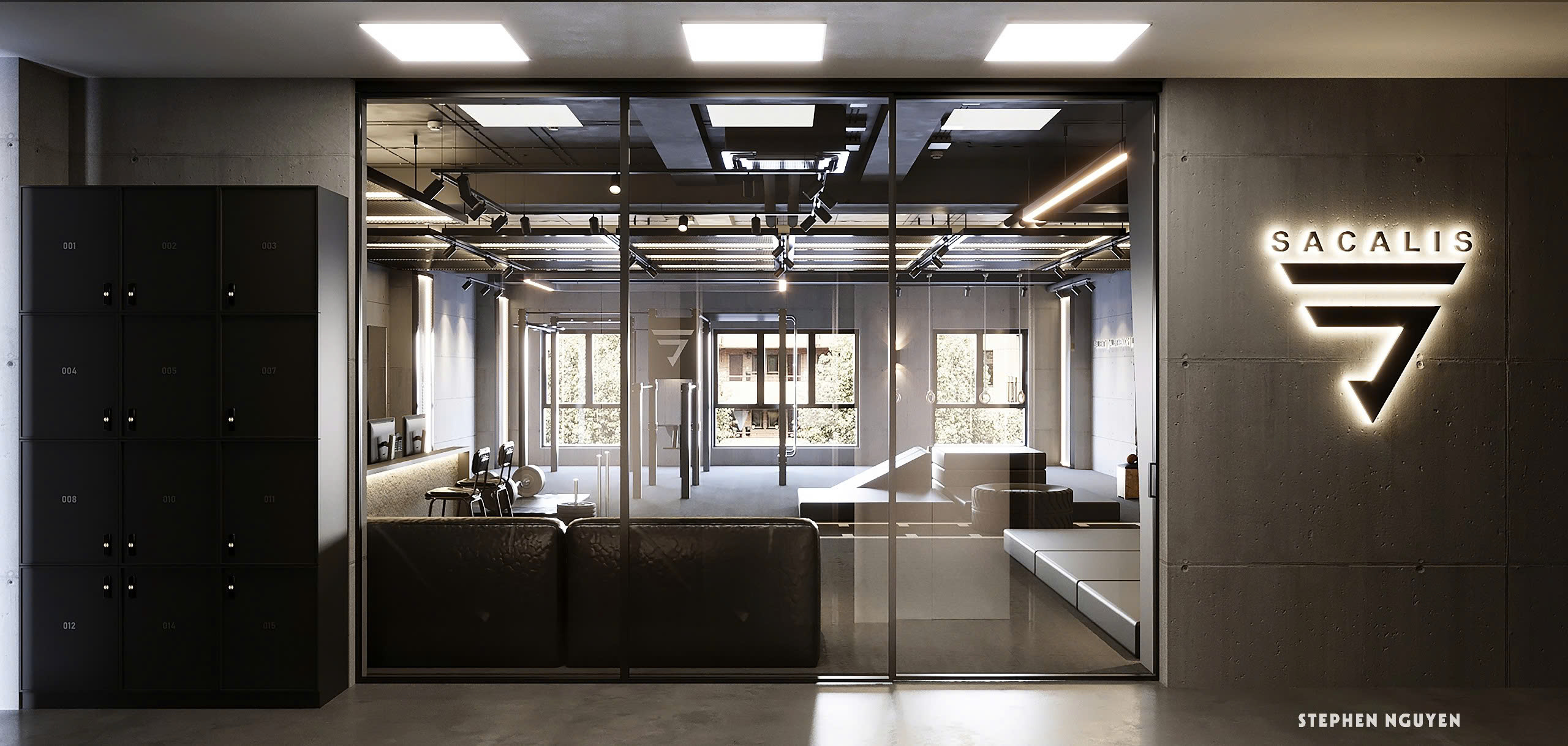 Thiết kế phòng gym tại Hà Nội 9 thiết kế phòng gym tại Hà Nội