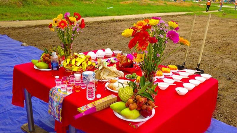 cách cúng đông thổ xây nhà