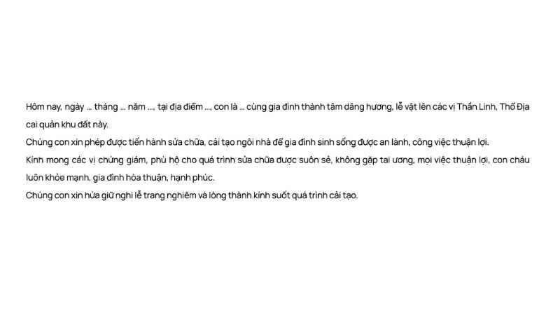 bài khấn động thổ