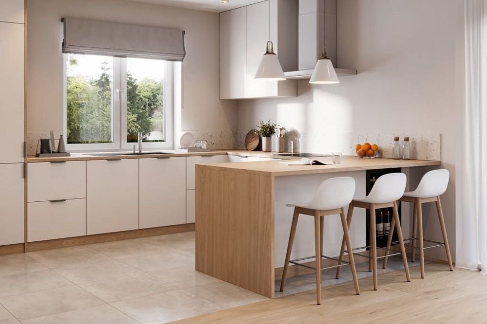 Phòng bếp phong cách Minimalism: Mẫu thiết kế tối giản đẹp 2026 14 phòng bếp phong cách Minimalism