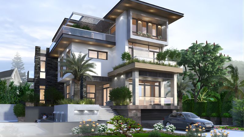 Thiết kế biệt thự có tầng hầm: Mẫu đẹp và lưu ý quan trọng 25 thiết kế biệt thự có tầng hầm