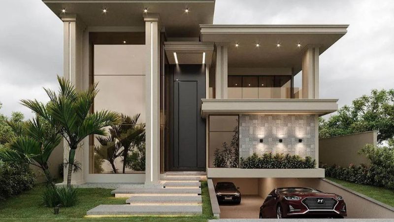 Thiết kế biệt thự có tầng hầm: Mẫu đẹp và lưu ý quan trọng 27 biệt thự tầng hầm