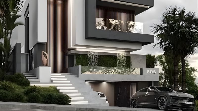 Thiết kế biệt thự có tầng hầm: Mẫu đẹp và lưu ý quan trọng 29 biệt thự có hầm