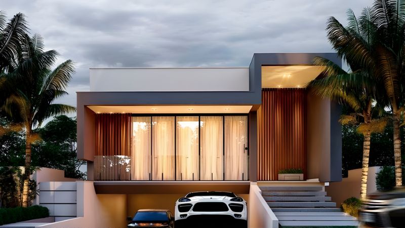 Thiết kế biệt thự có tầng hầm: Mẫu đẹp và lưu ý quan trọng 31 tầng hầm biệt thự