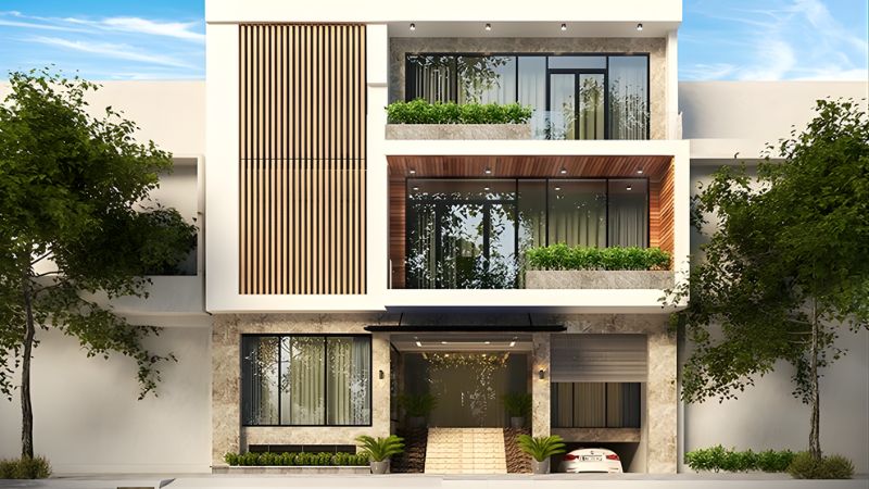 Thiết kế biệt thự có tầng hầm: Mẫu đẹp và lưu ý quan trọng 6 thiết kế biệt thự có tầng hầm