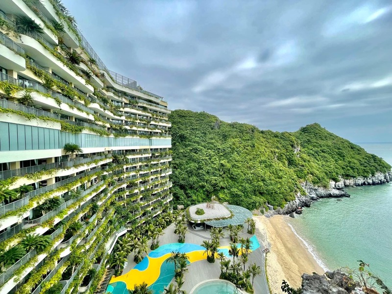 thi công resort tại Cát Bà