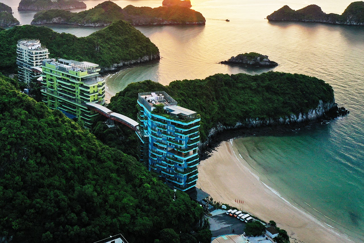thi công resort tại Cát Bà