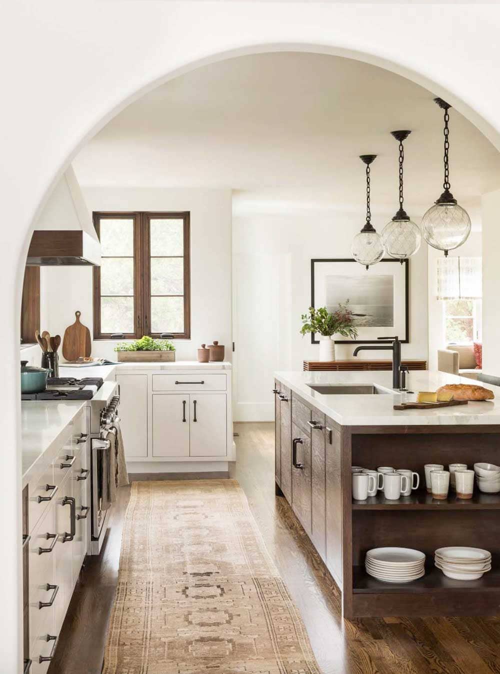 Nhà ống phong cách Địa Trung Hải: Mẫu thiết kế đẹp 2025 10 Thiết kế nội thất nhà ống phong cách Địa Trung Hải