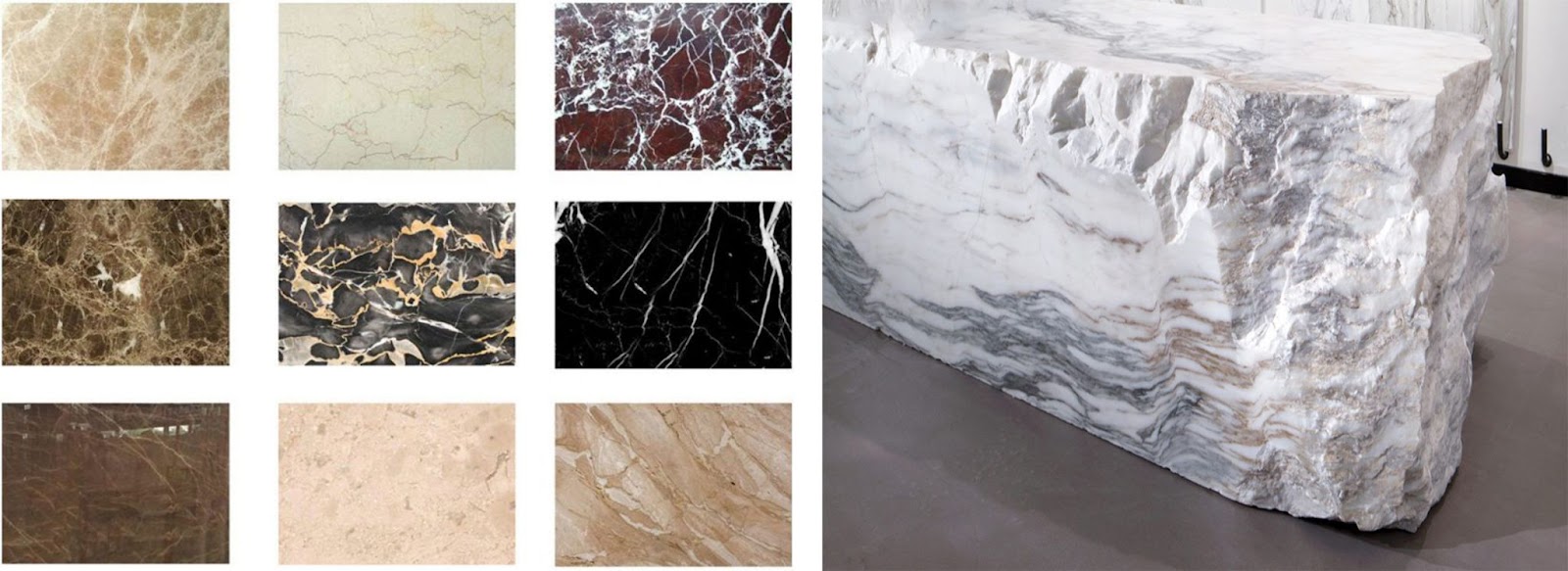 đá marble tự nhiên là gì