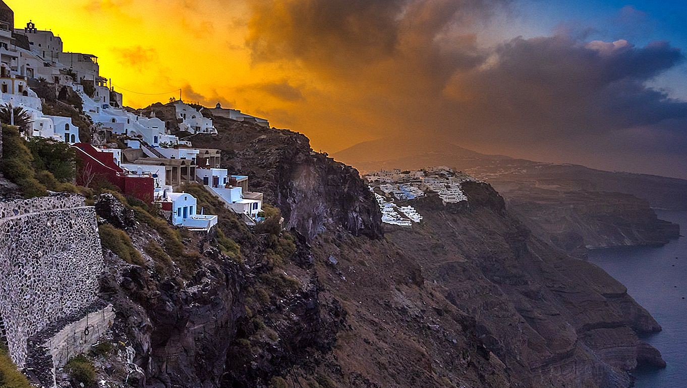 phong cách kiến trúc santorini