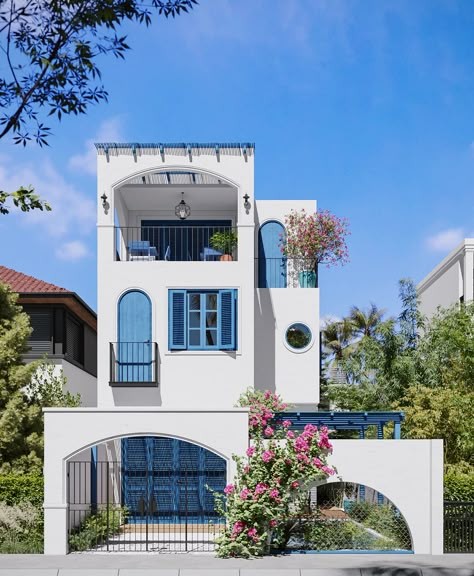 phong cách santorini