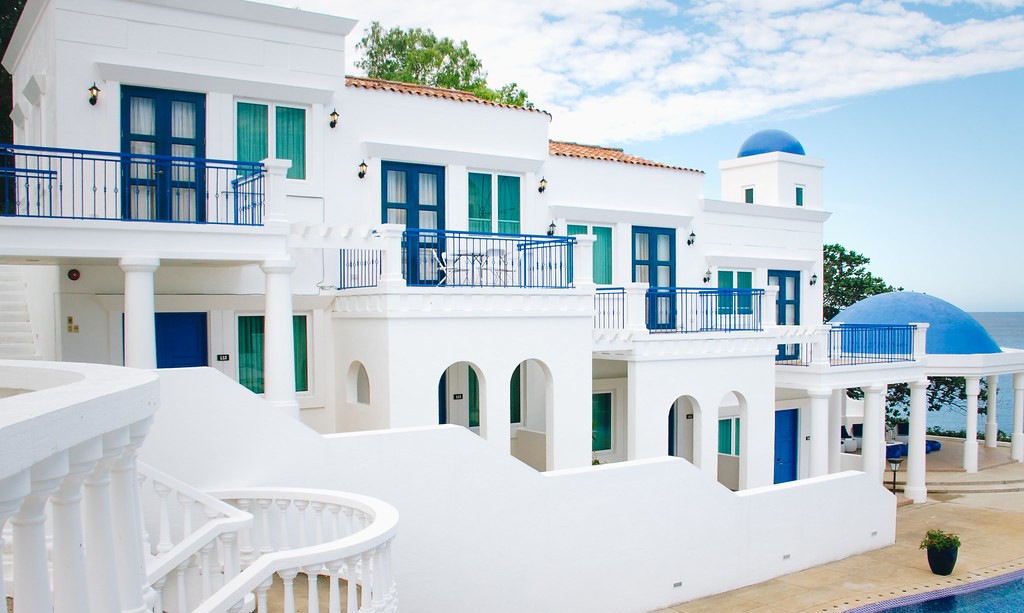 nhà phong cách santorini