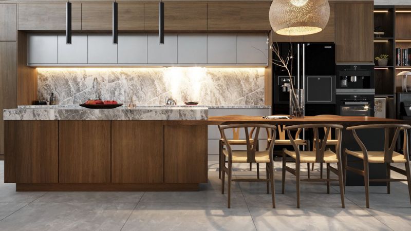 Mẫu phòng bếp đẹp theo các phong cách thiết kế ấn tượng mới nhất 13 Phòng bếp theo phong cách