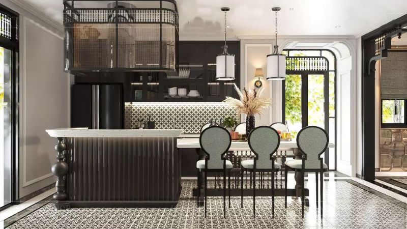 Mẫu phòng bếp đẹp theo các phong cách thiết kế ấn tượng mới nhất 9 Phòng bếp theo phong cách